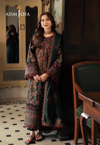 Embroidered 3-Piece Suit – Most Hit Design Z-006